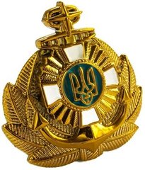 Plastic badge of the Navy