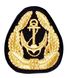 Marine cap badge, Черный