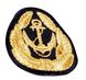 Marine cap badge, Черный