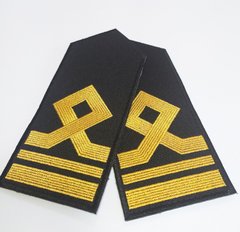 Погоны Эконом категории 6 (соответствуют должности 2 помощника капитана)