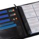 Profi - Folder for maritime documents made of genuine leather (black)