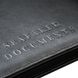 Profi - Folder for maritime documents made of genuine leather (black)