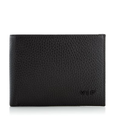 Purse — Black — Natural leather
