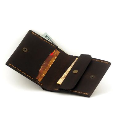Мужской кошелёк с отделением для монет Wallet Square — Whiskey