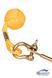 Keychain "Monkey fist", Yellow, Жёлтый