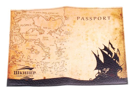 Обложка для паспорта из экокожи