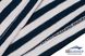 Telniashka (striped vest) - marine T-shirt - Premium, Сине-белый, 40