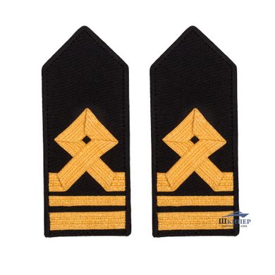 Погоны Стандарт категории 6 (соответствуют должности 2 помощника капитана)