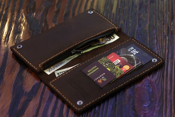 Men's clutch-purse “T-Case” — Brown