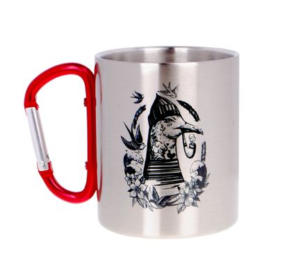 Metal cup "Christopher Columbus” (Seagull) carabiner