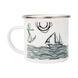 Metal cup "James Cook" (sailboat), Белый
