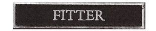 Нашивка "FITTER"