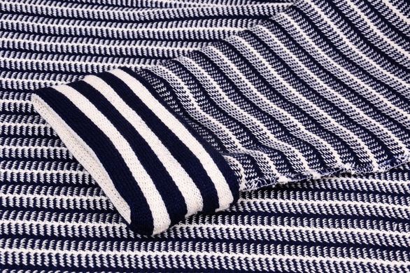 Warm telniashka (striped vest) cotton, double yarn - Elite