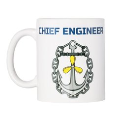 Чашка "CHIEF ENGINEER" (старший механик)