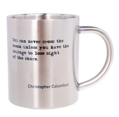 Metal cup "Christopher Columbus" (Seagull)