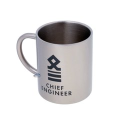 Чашка металева  CHIEF ENGINEER