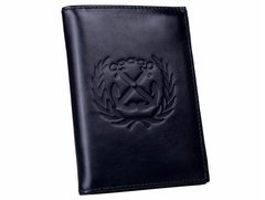 Passport wallet (Обложка для паспорта + кошелёк) из натуральной кожи