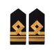 Category 6 Premium shoulder straps (corresponding to the position of second mate and third engineer), Черный