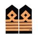 Category 9 Premium shoulder straps (corresponding to the position of Captain), Черный