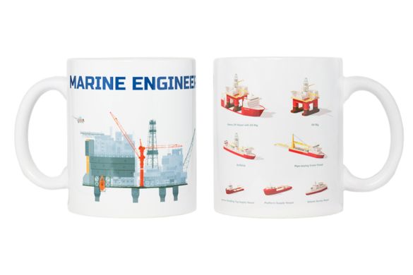 Чашка "Marine engineer"