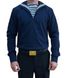 Blue sailor shirt demi-season (Premium), 40, 164-170 см
