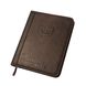 Profi - Folder for maritime documents made of genuine leather - Brown, Коричневый, A4