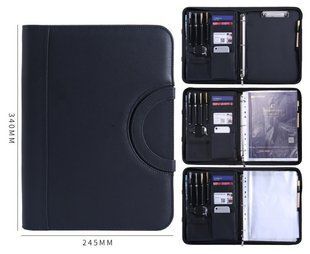 "Business" folder made of genuine leather (SF011)