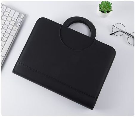 "Business" folder made of genuine leather (SF011)