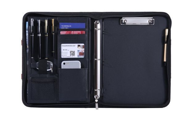 "Business" folder made of genuine leather (SF011)