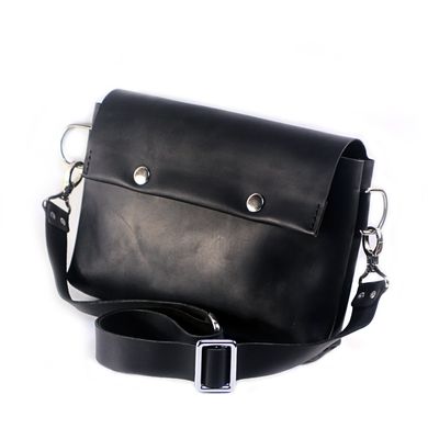 Leather bag Cross-Body — Black