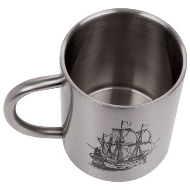 Metal cup "Francis Drake" (Sailboat)