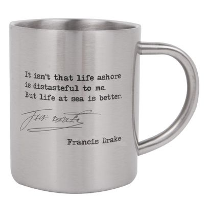 Чашка металлическая "Francis Drake" (Парусник)