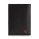 Cover for documents: ID card / driving licence — Black — Natural  leather, Черный