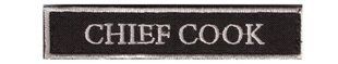 Нашивка "CHIEF COOK"