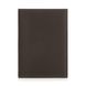 Passport cover — Gray — Natural leather, Серый