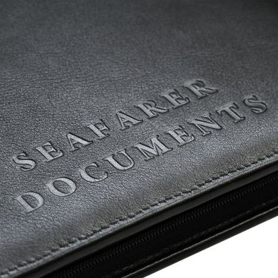 Light - Folder for the maritime documents made of artificial leather