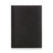 Passport cover — Black — Natural leather, Черный