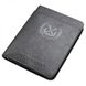 Light - Folder for maritime documents made of genuine leather, Черный, A5
