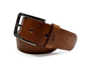 Remar - Italian leather belt (brown), RM1016