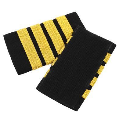 Погони для капітана, старшого механіка (м'які, знімні), CG010