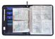 Profi - Folder for maritime documents made of genuine leather - Dark blue, Темно-синий, A4