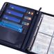 Profi - Folder for maritime documents made of genuine leather - Dark blue, Темно-синий, A4