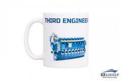 Чашка "THIRD ENGINEER" (3-й механік)