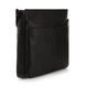 Men's mini bag "Tamarix" — natural leather, Черный